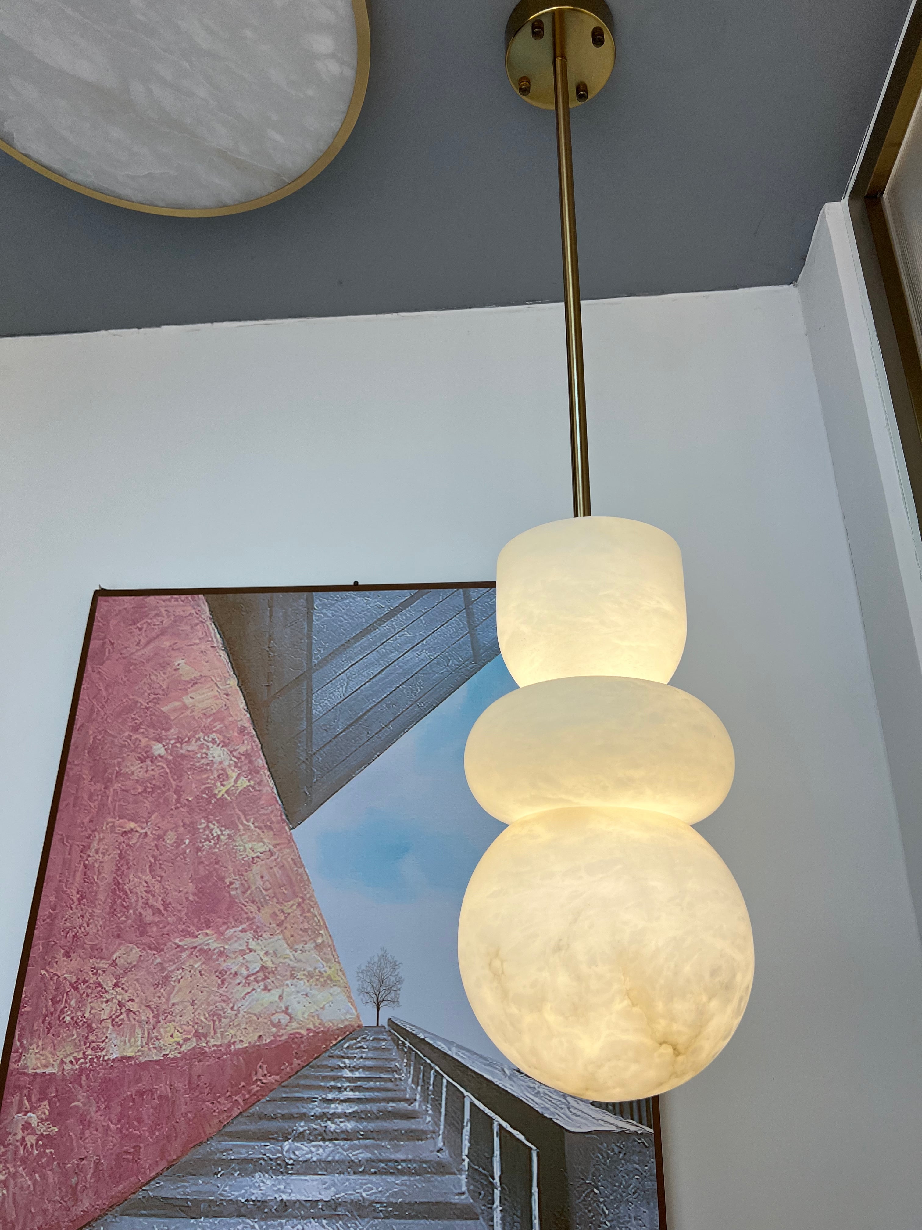 Arco Marble Pendant Light