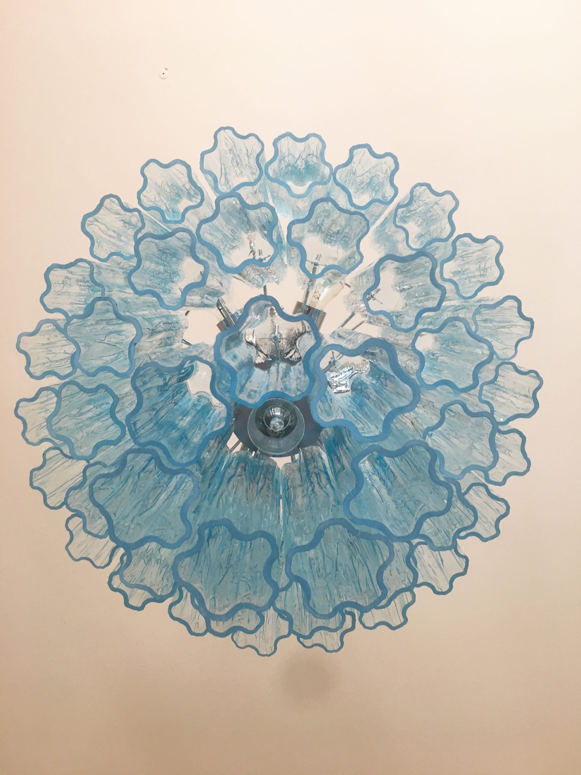 VORELLI Gemma Tronchi Murano Glass Circular Chandelier - Tronchi Murano Glass image 7