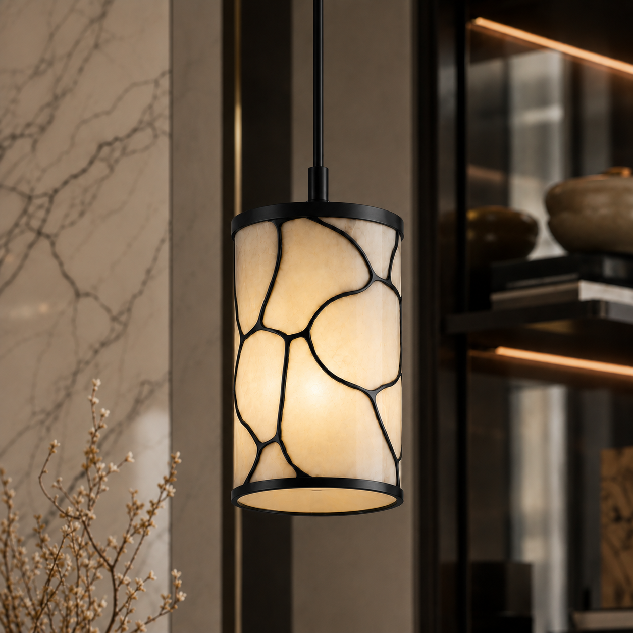 Invictus Marble Pendant Light