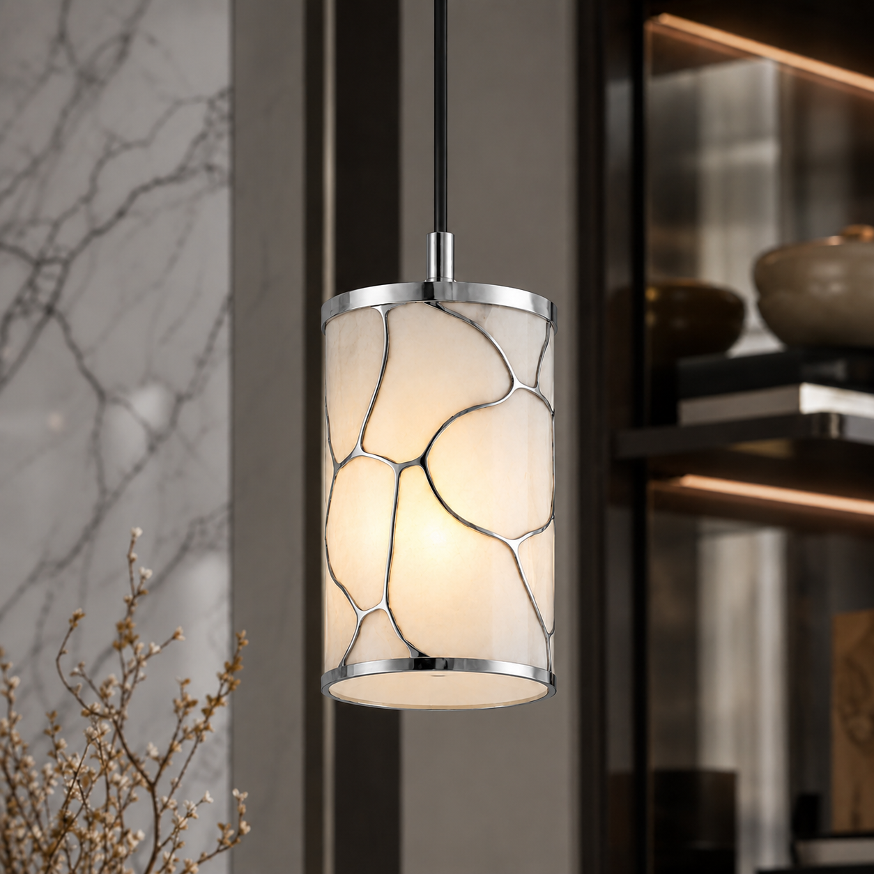 Invictus Marble Pendant Light