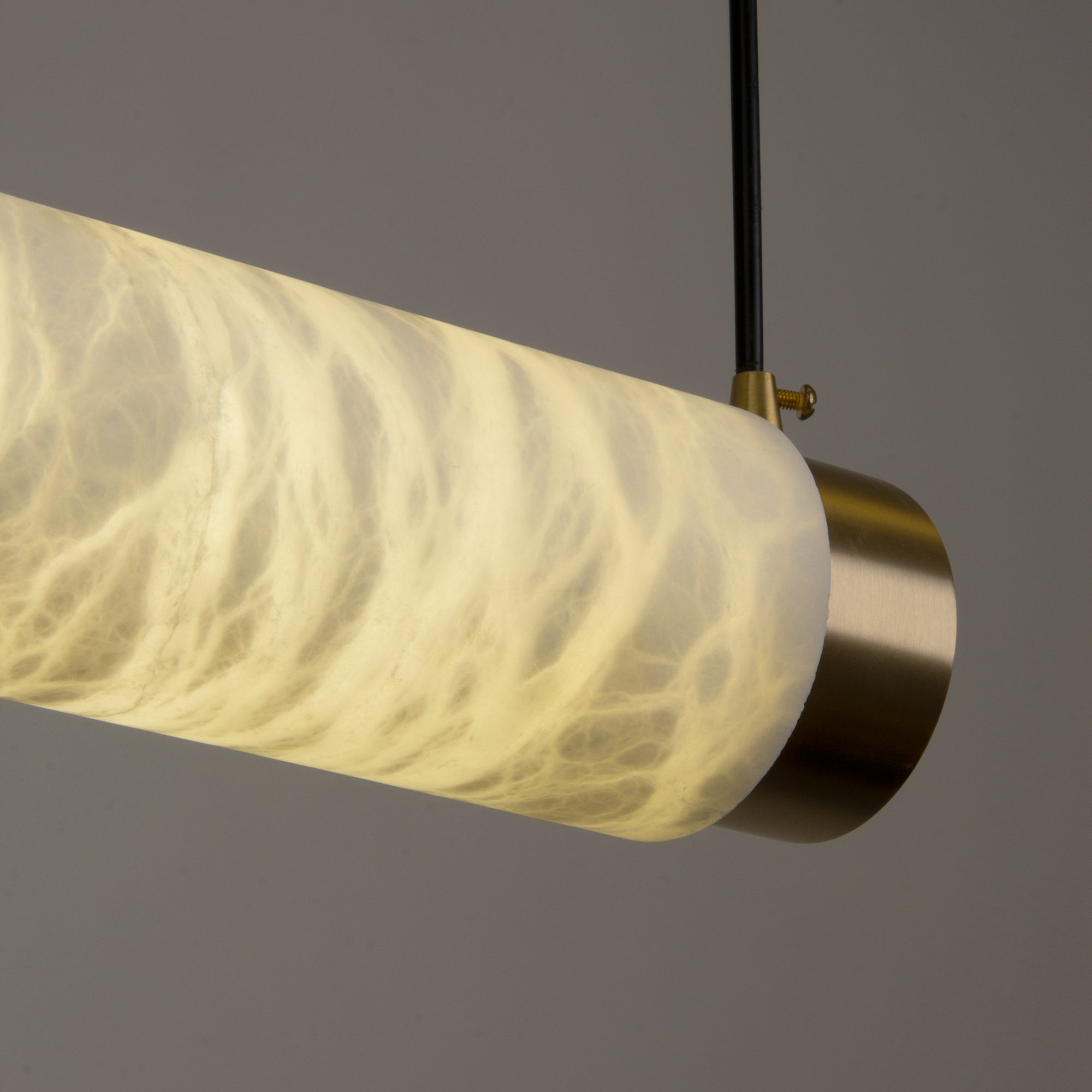 Atlas Marble Rectangular Chandelier