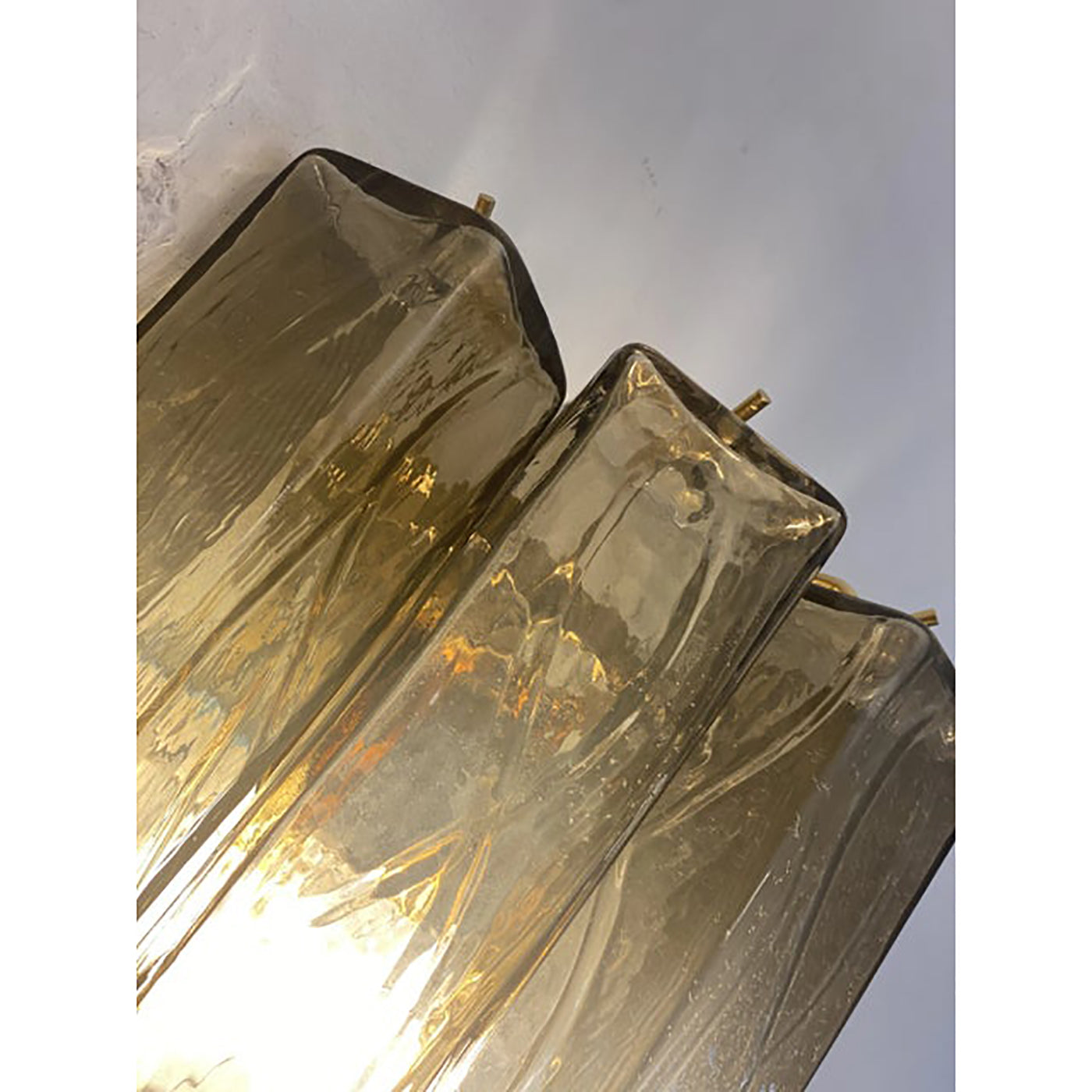 VORELLI Taormina Squares Murano Glass Wall Light - Squares Murano Glass image 8