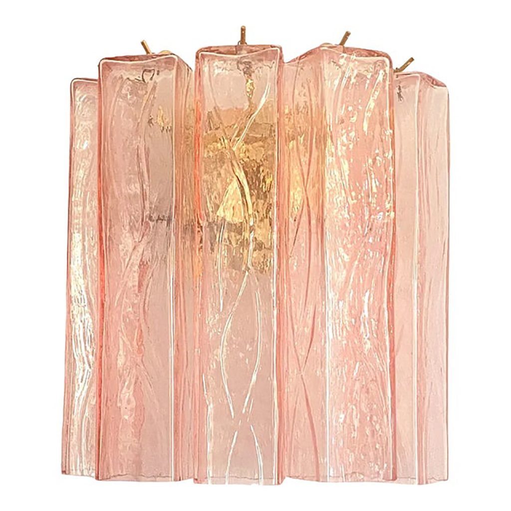 VORELLI Vicenza Squares Murano Glass Wall Light - Squares Murano Glass image 1