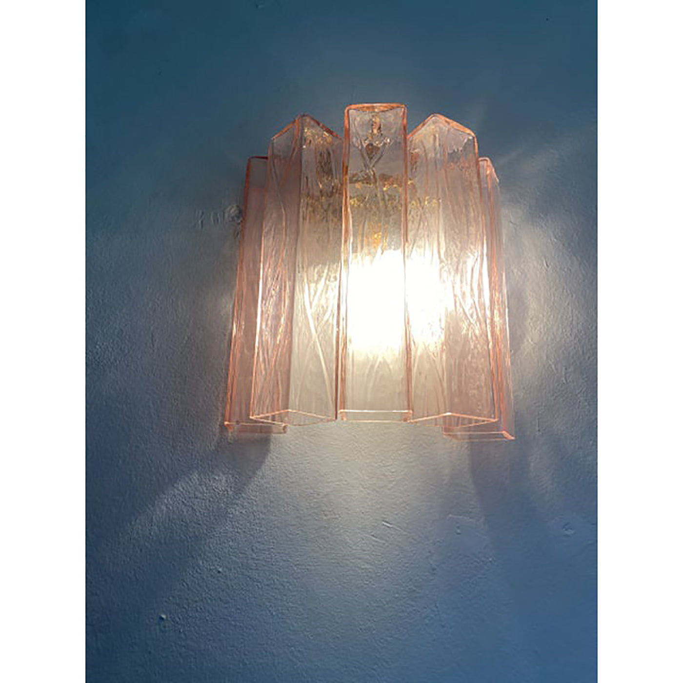 VORELLI Vicenza Squares Murano Glass Wall Light - Squares Murano Glass image 3