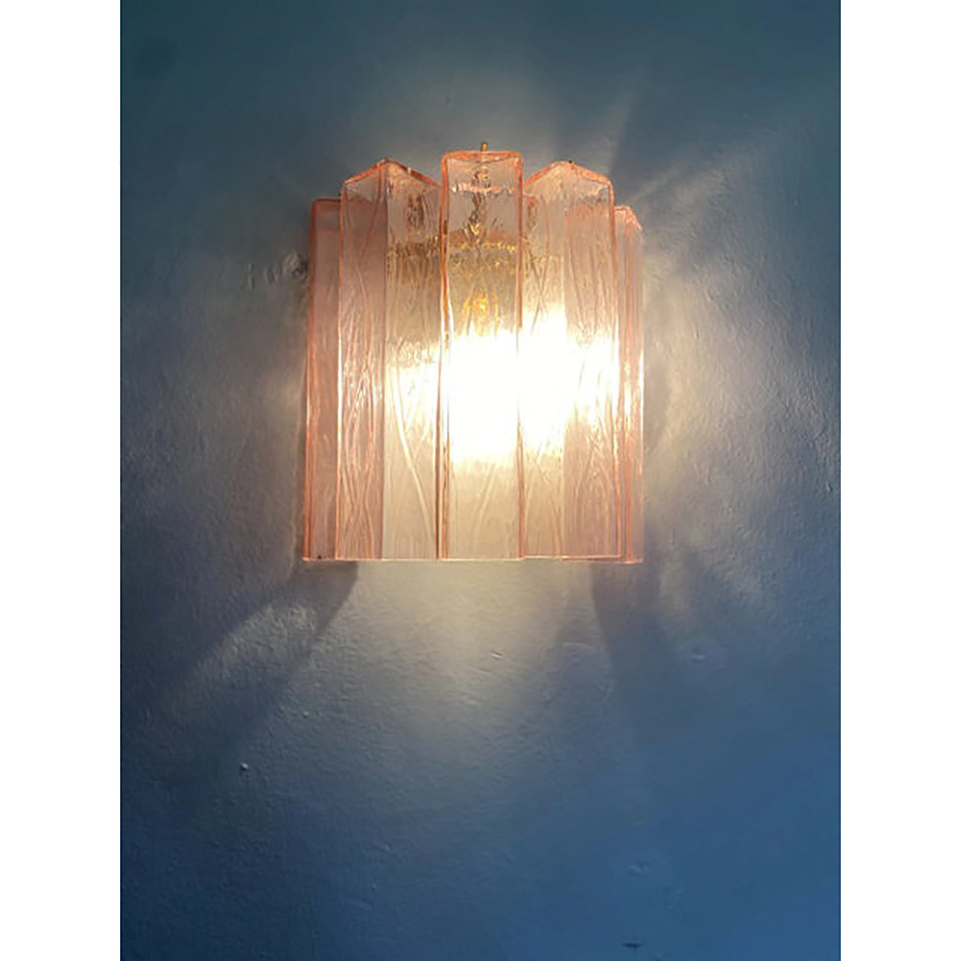 VORELLI Vicenza Squares Murano Glass Wall Light - Squares Murano Glass image 6