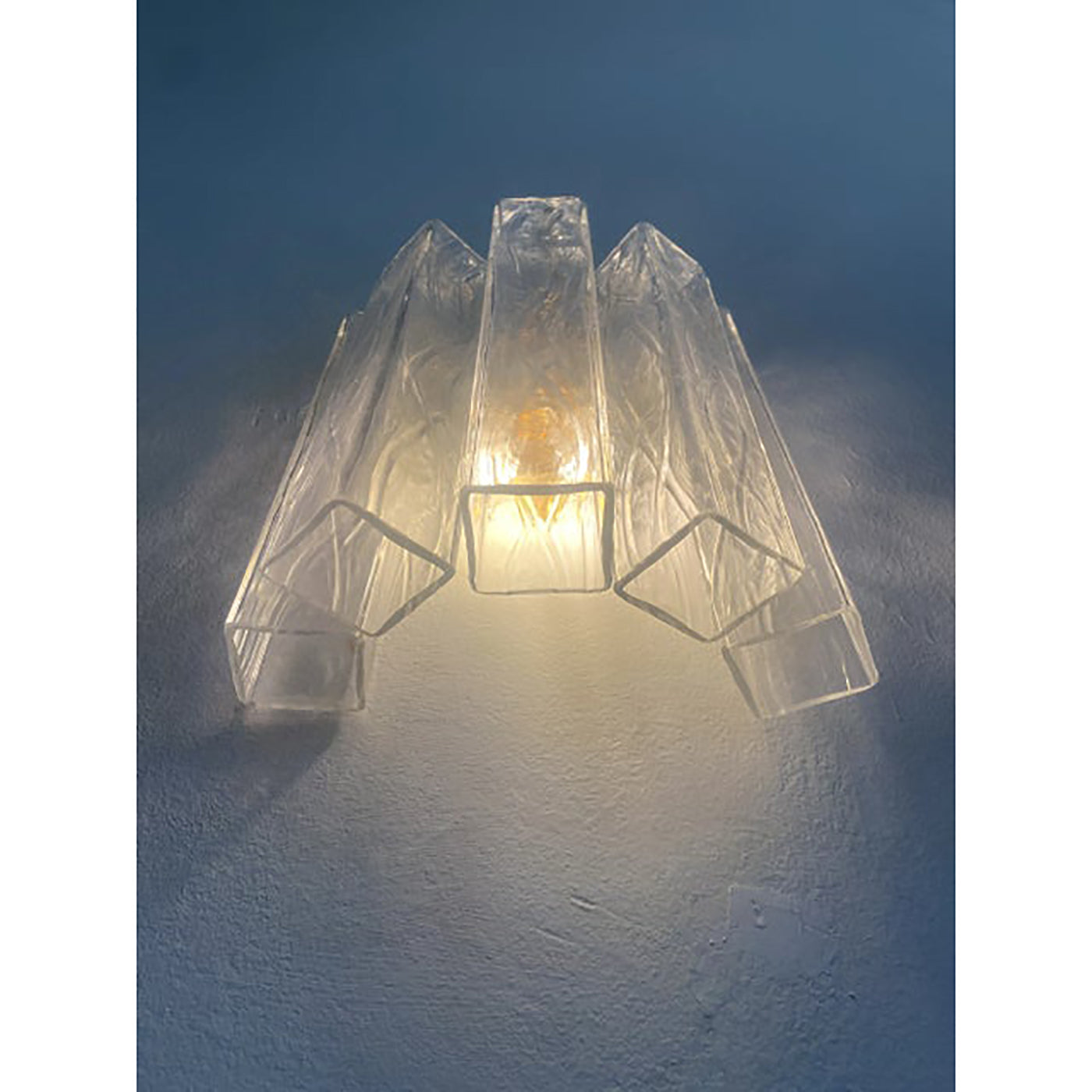 VORELLI Tivoli Squares Murano Glass Wall Light - Squares Murano Glass image 6