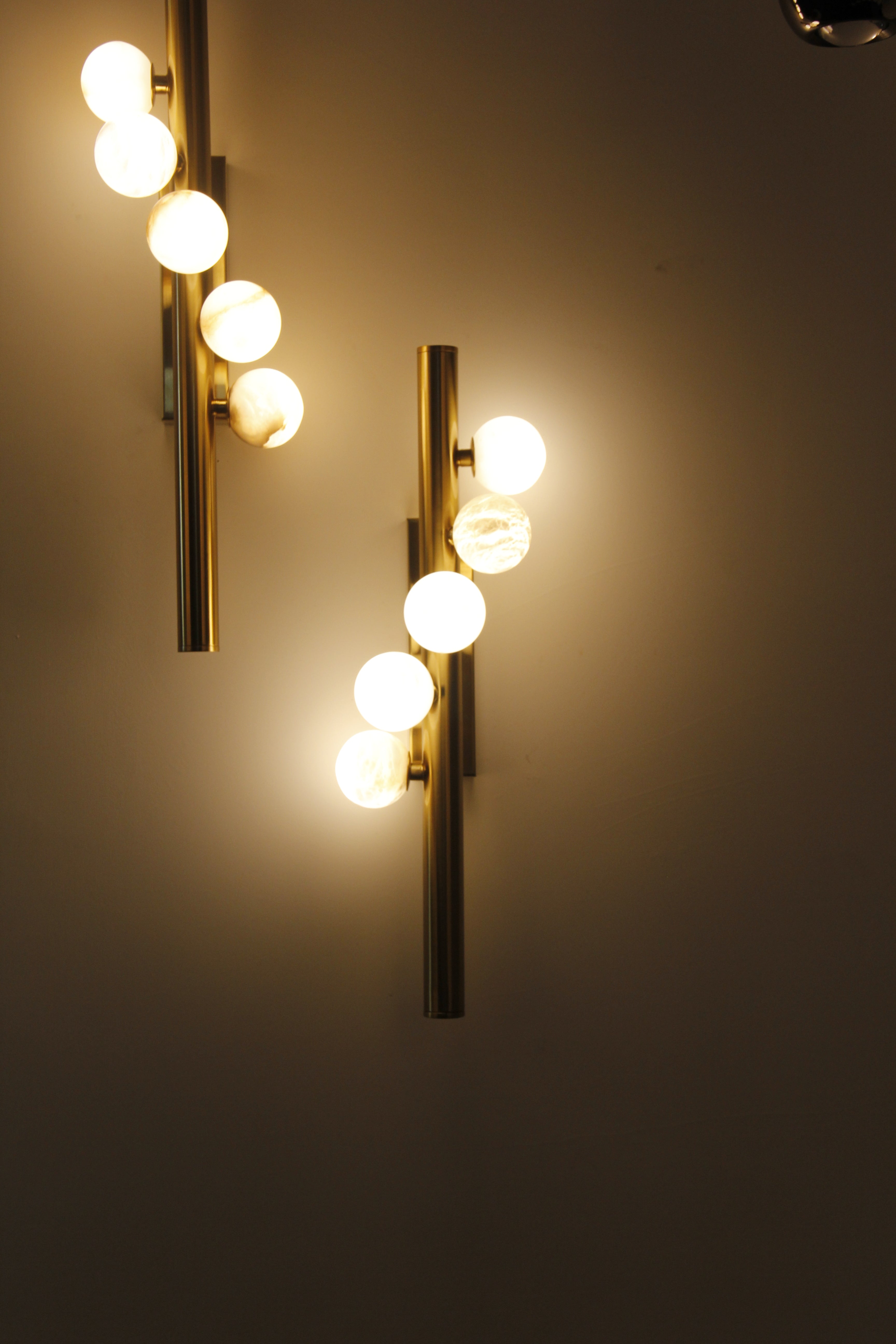 Orbit Marble Wall Light