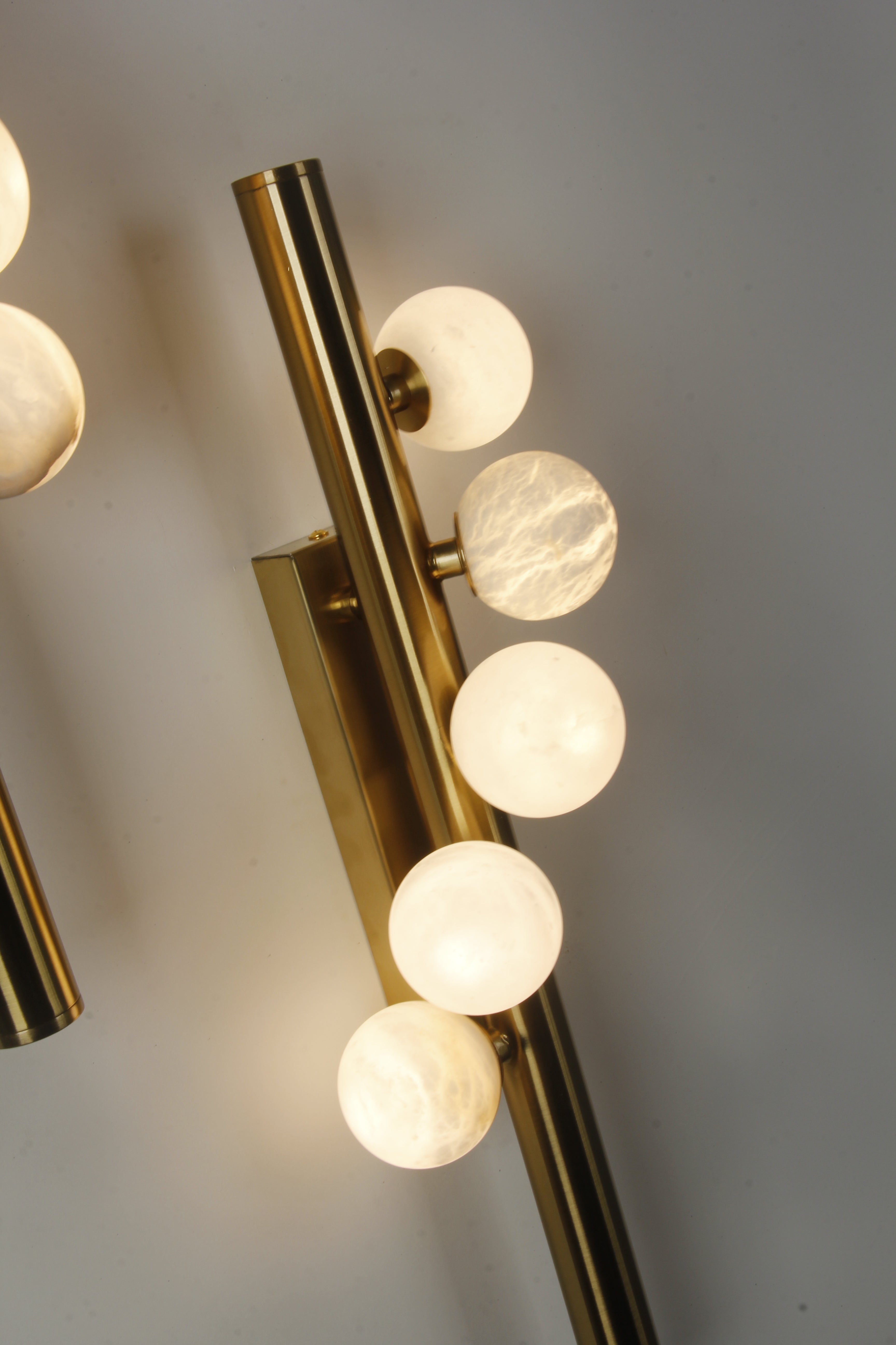 Orbit Marble Wall Light