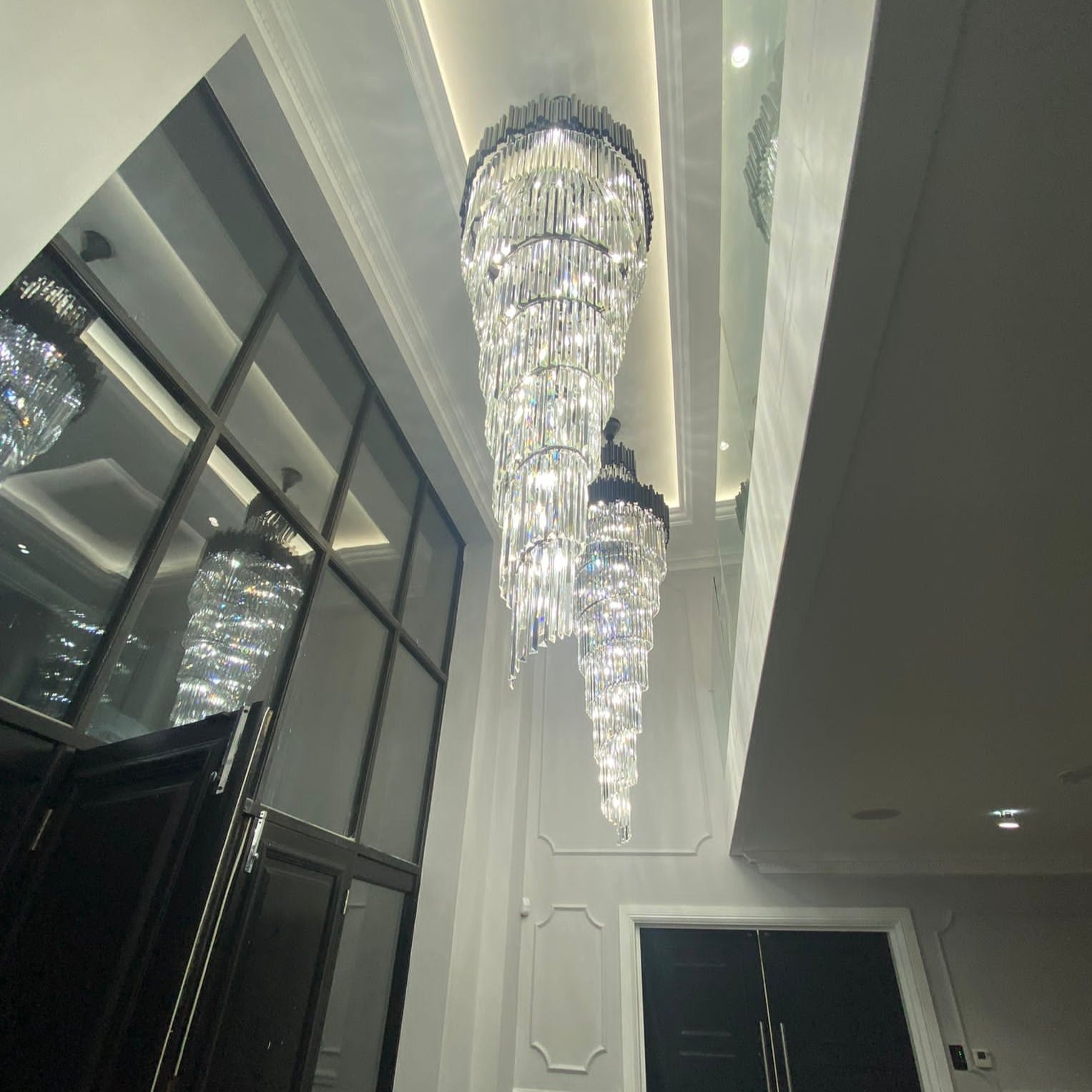 Gotham Spiral Staircase Chandelier