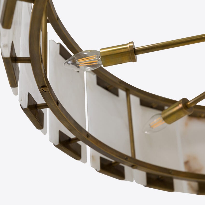 Venezino Alabaster Chandelier