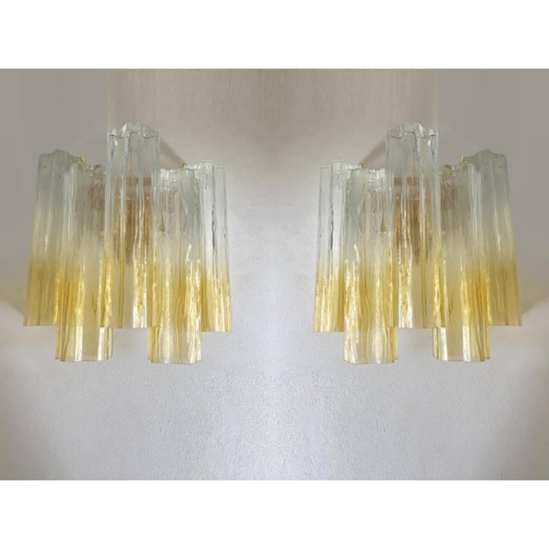 VORELLI Eliana Tronchi Murano Glass Wall Light - Tronchi Murano Glass image 4