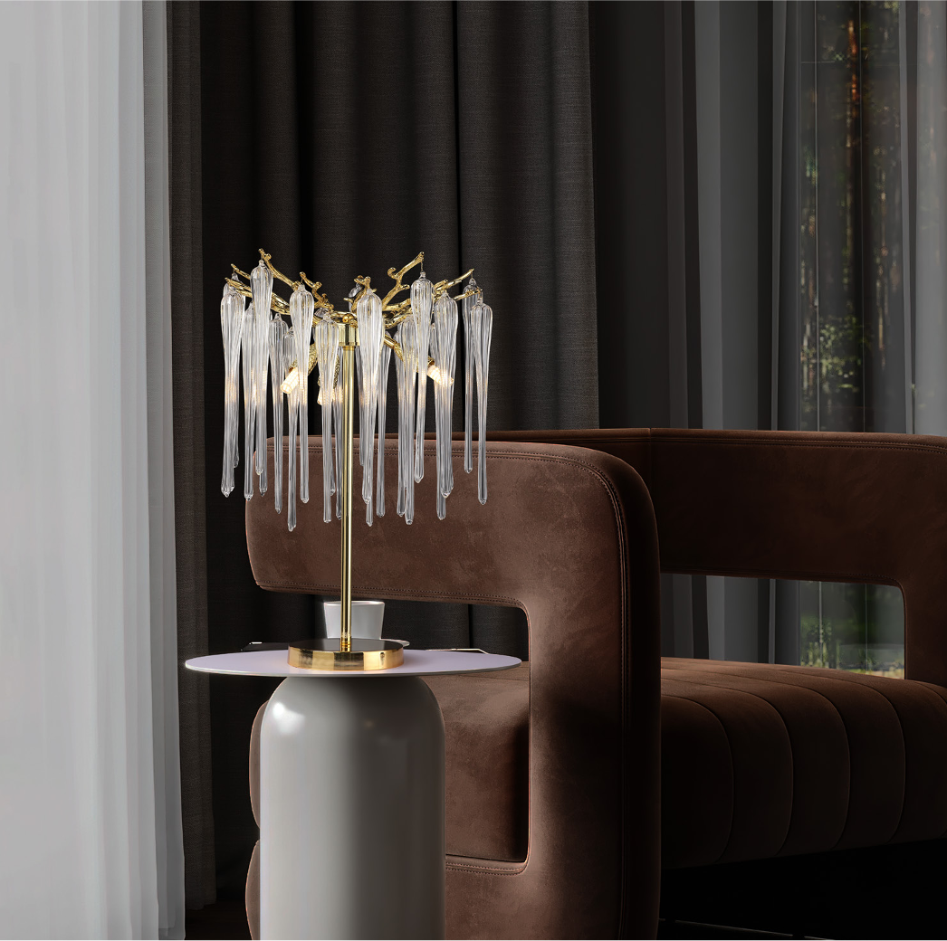 Icicle Table Lamp