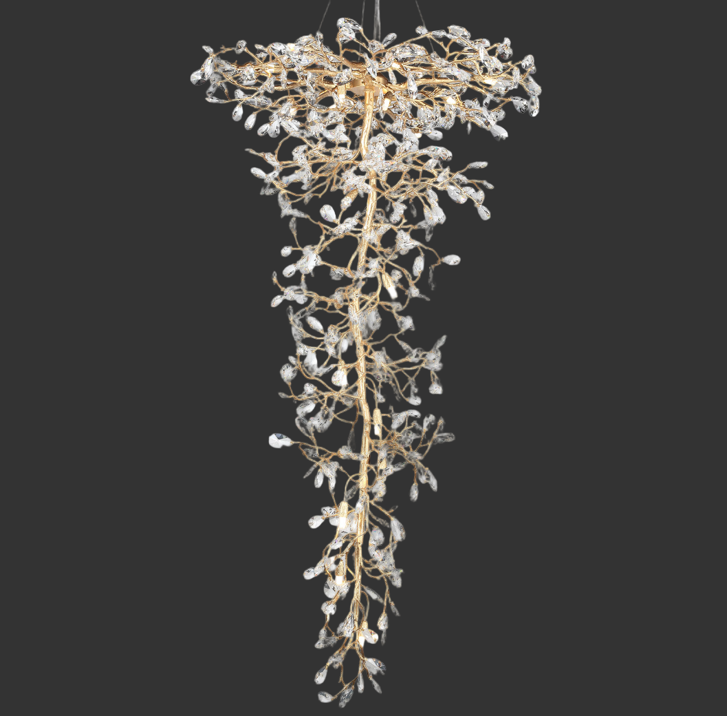 Entwine Spiral Staircase Chandelier