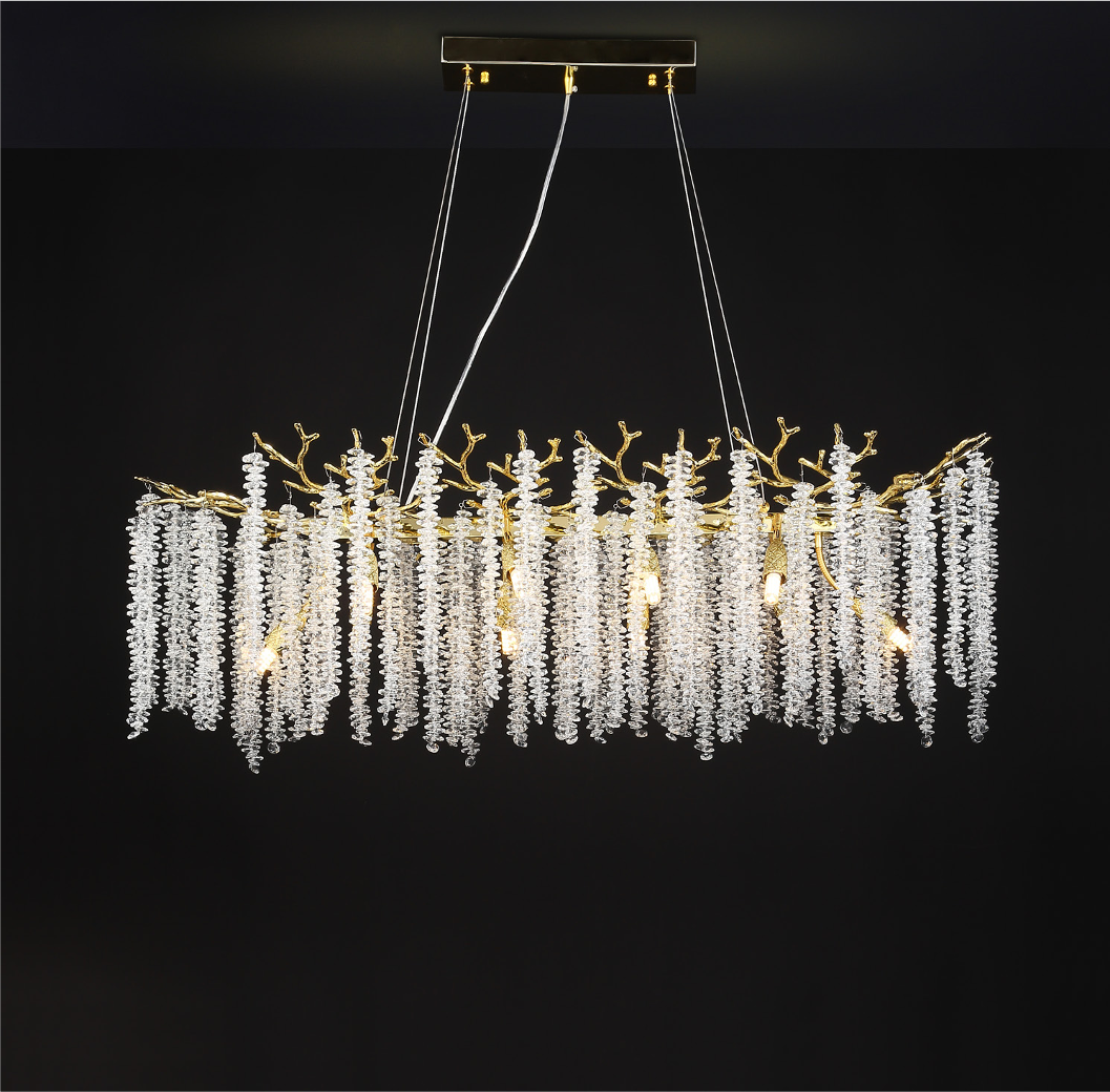 Cascada Rectangular Chandelier