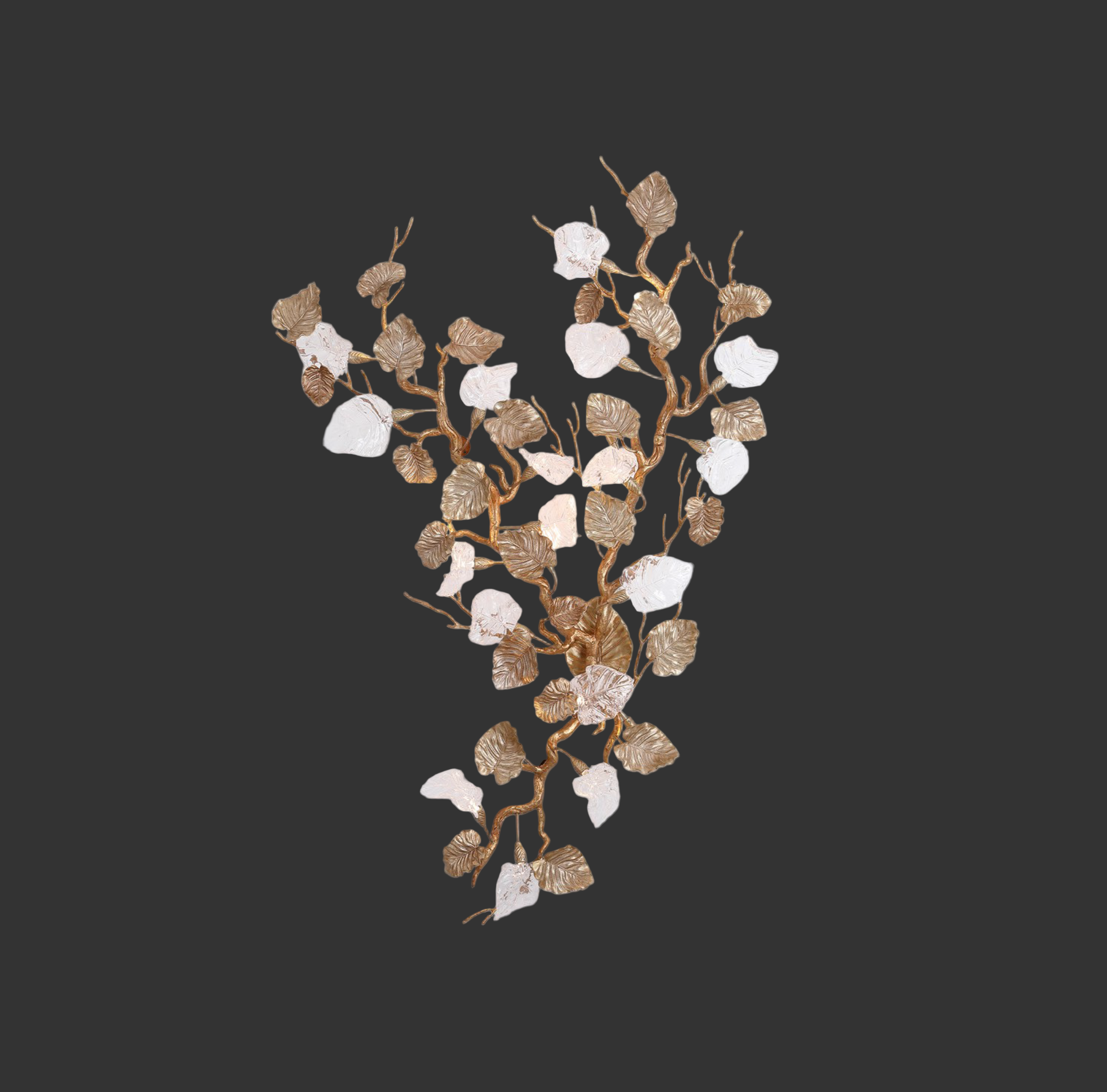 Aura Leaf Wall Light