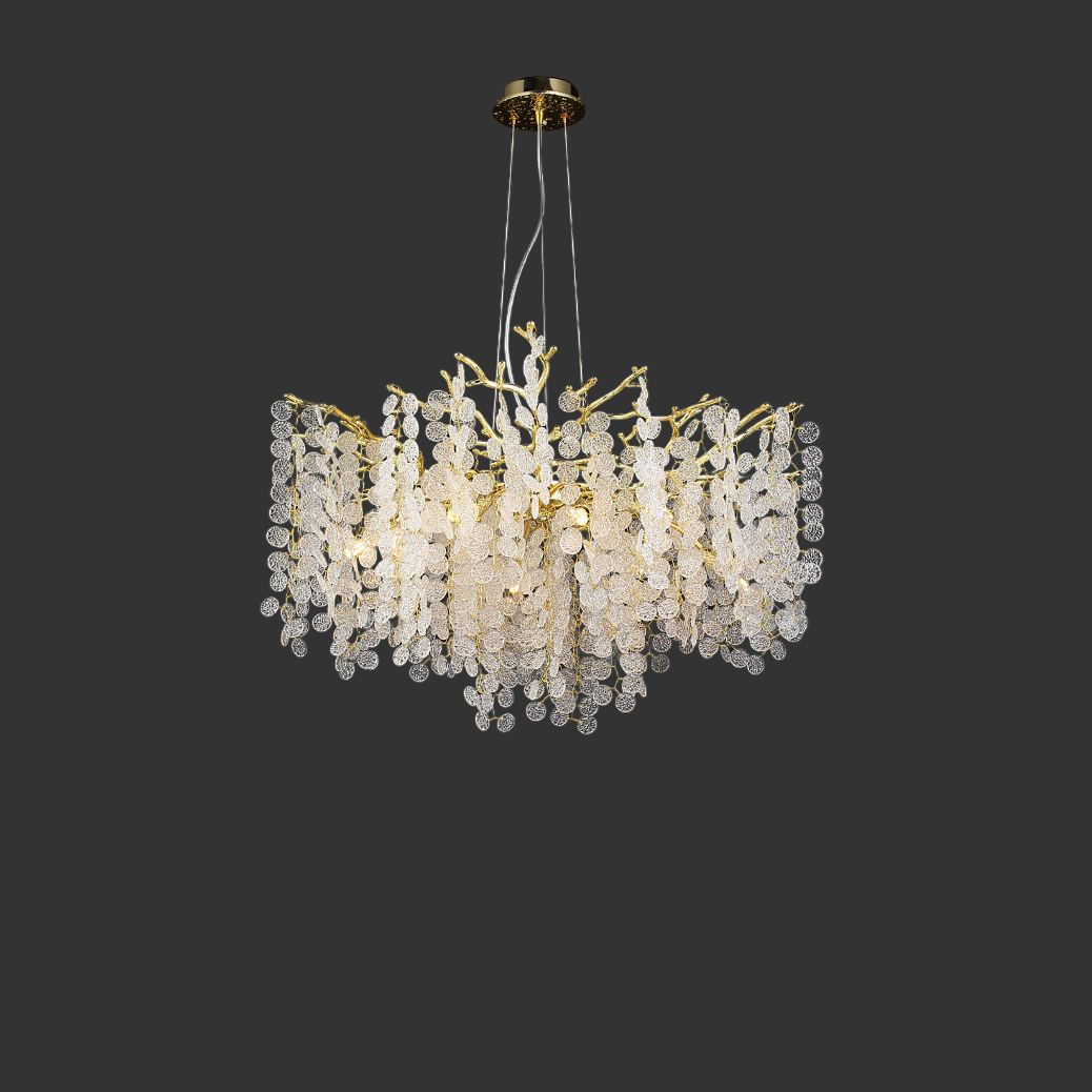Lunaria Circular Chandelier