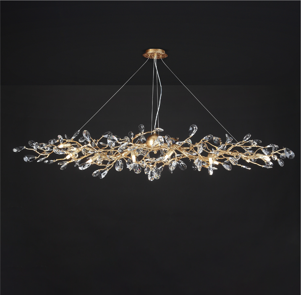 Arboré Rectangular Chandelier II