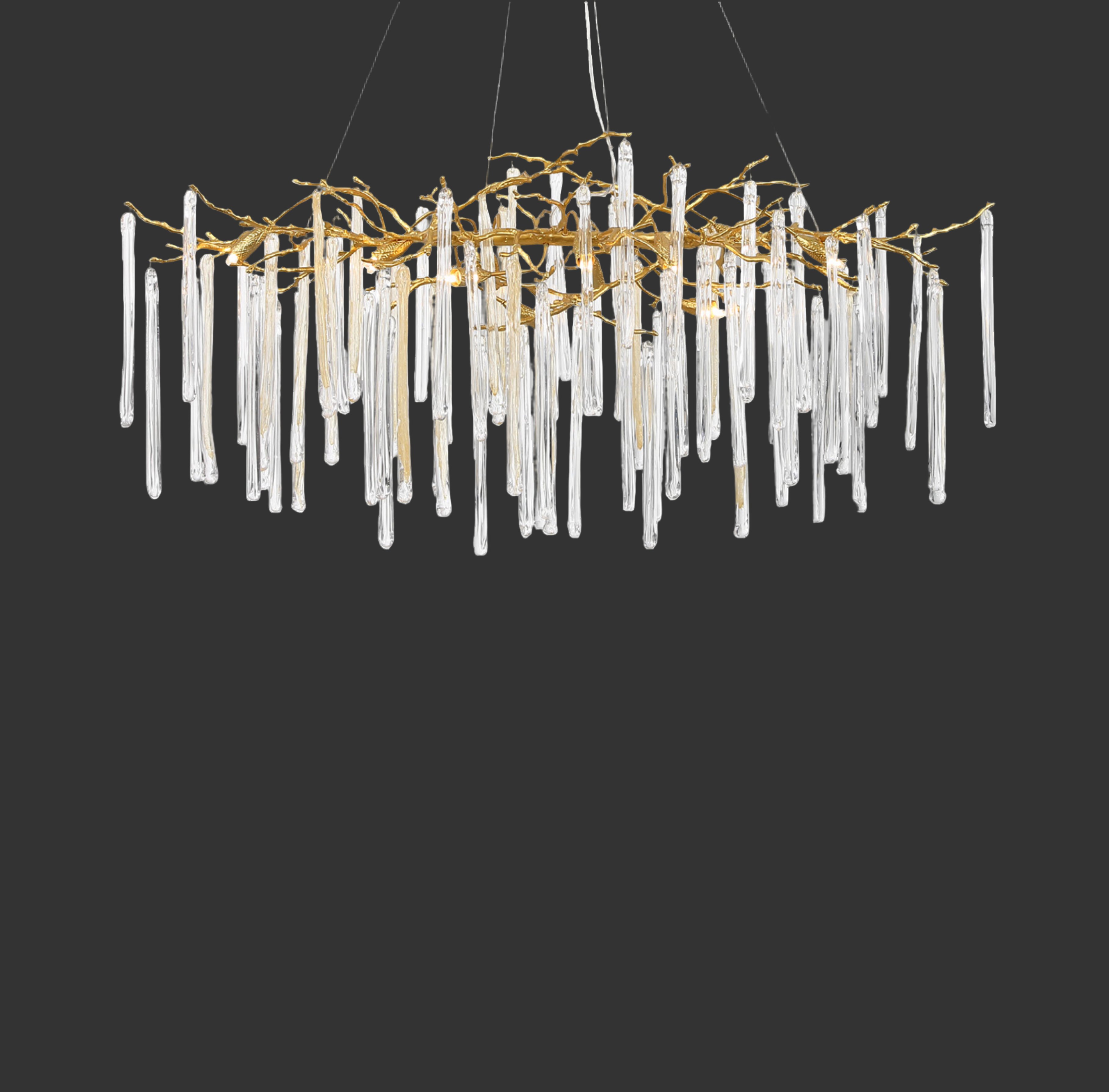 Icicle Rectangular Chandelier