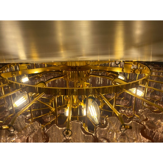 VORELLI Cortina Tronchi Murano Glass Ceiling Light - Tronchi Murano Glass image 3
