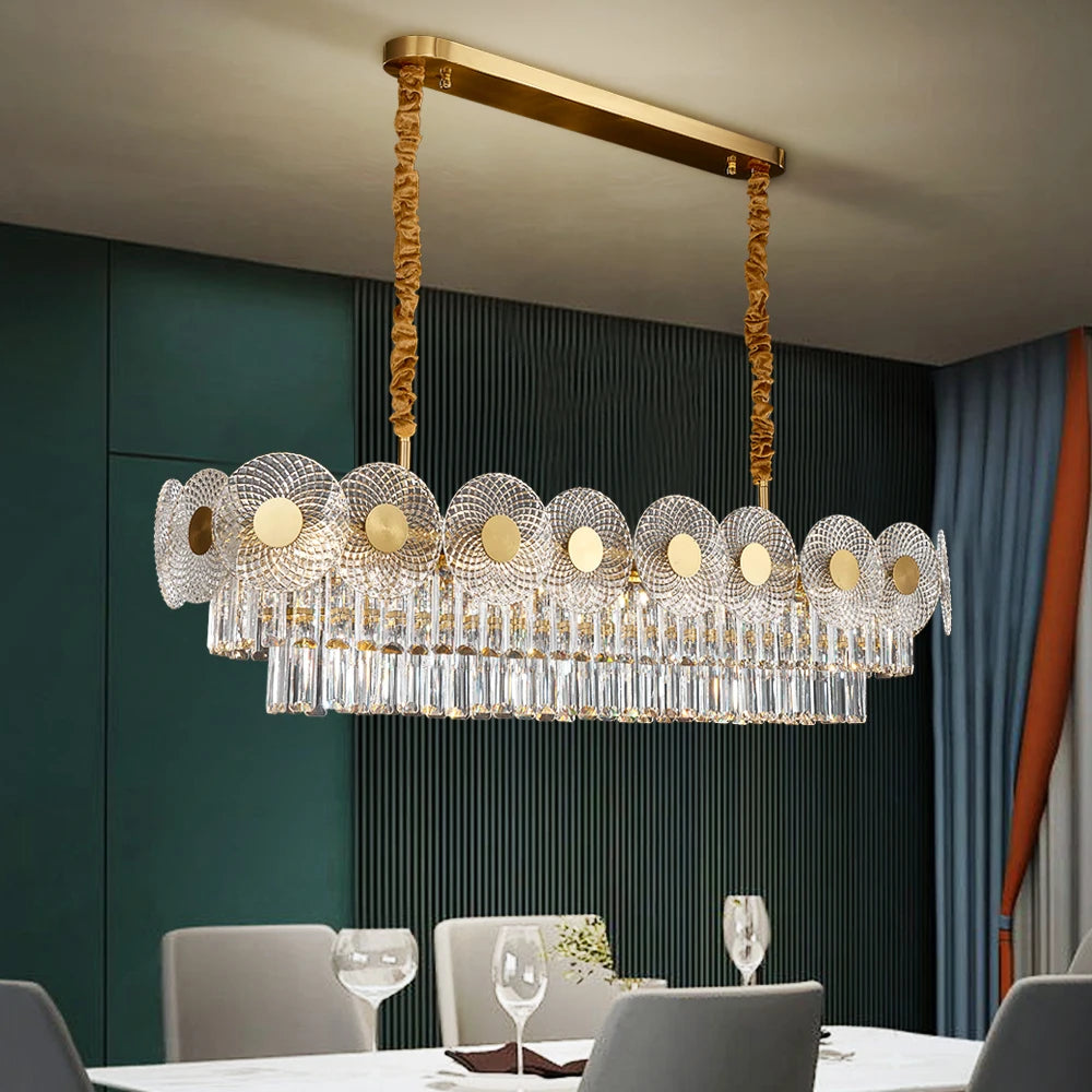 Morandi Rectangular Chandelier