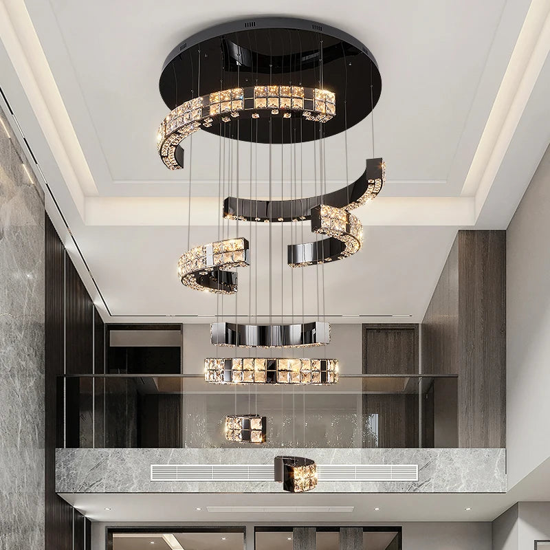 Minato Pendant Staircase Chandelier