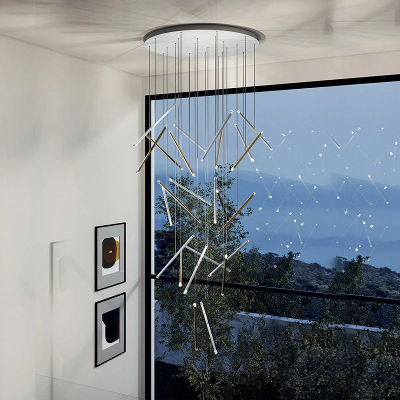 Rizzano Pendant Staircase Chandelier