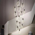 Lustre d'escalier suspendu Formby