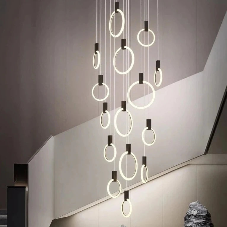 Lustre d'escalier suspendu Formby