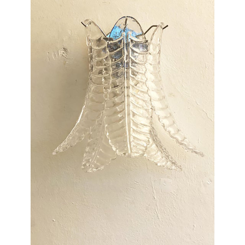 VORELLI Perugia Felci Murano Glass Wall Light - Felci Murano Glass image 3