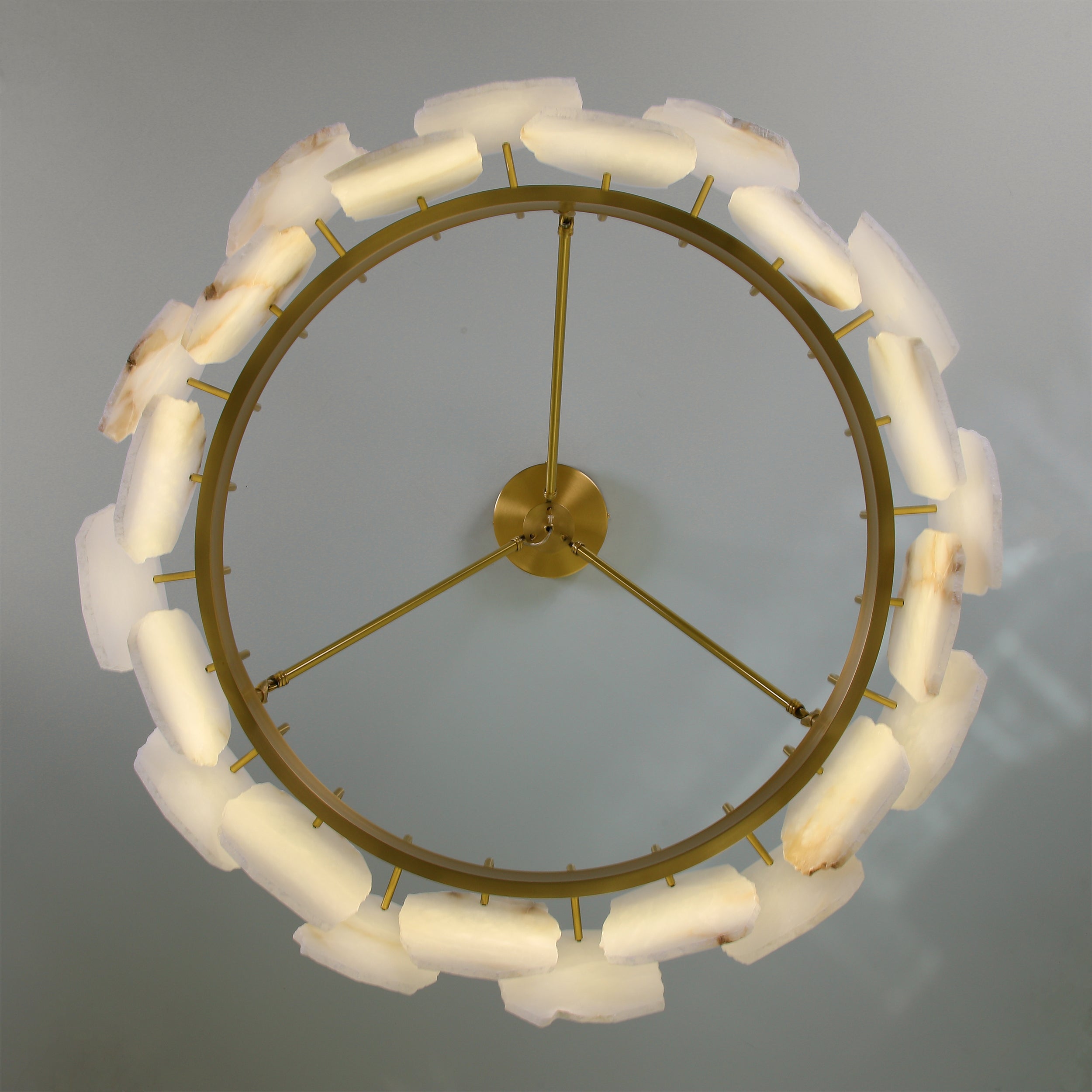 Silvio Marble Circular Chandelier II