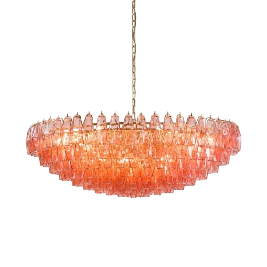 Pink Sorrentino Chandelier