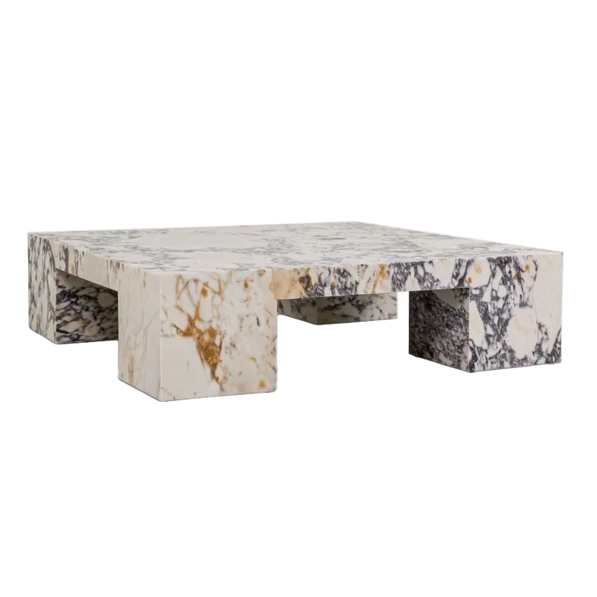 Sidriano Viola Marble Coffee Table