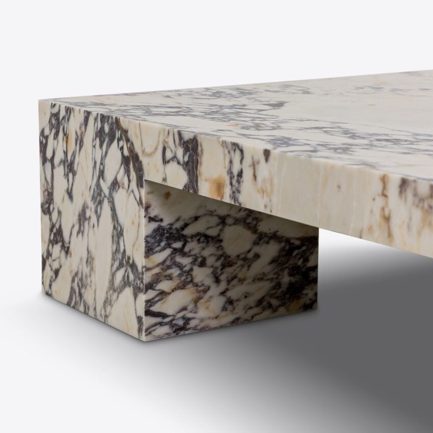 Sidriano Viola Marble Coffee Table