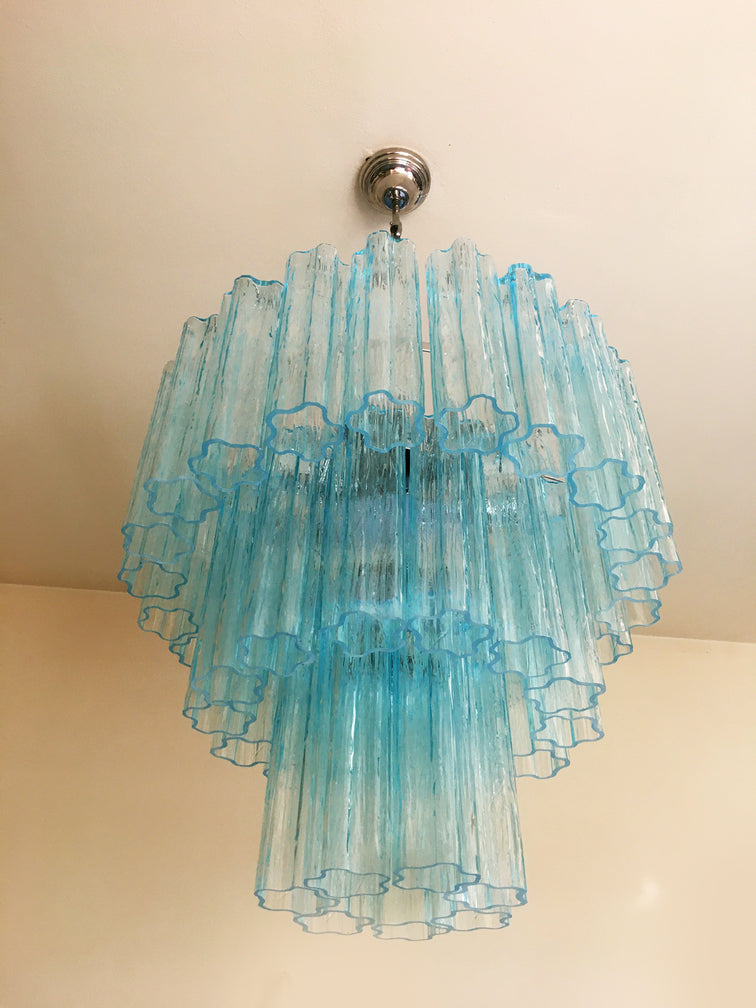 VORELLI Gemma Tronchi Murano Glass Circular Chandelier - Tronchi Murano Glass image 3