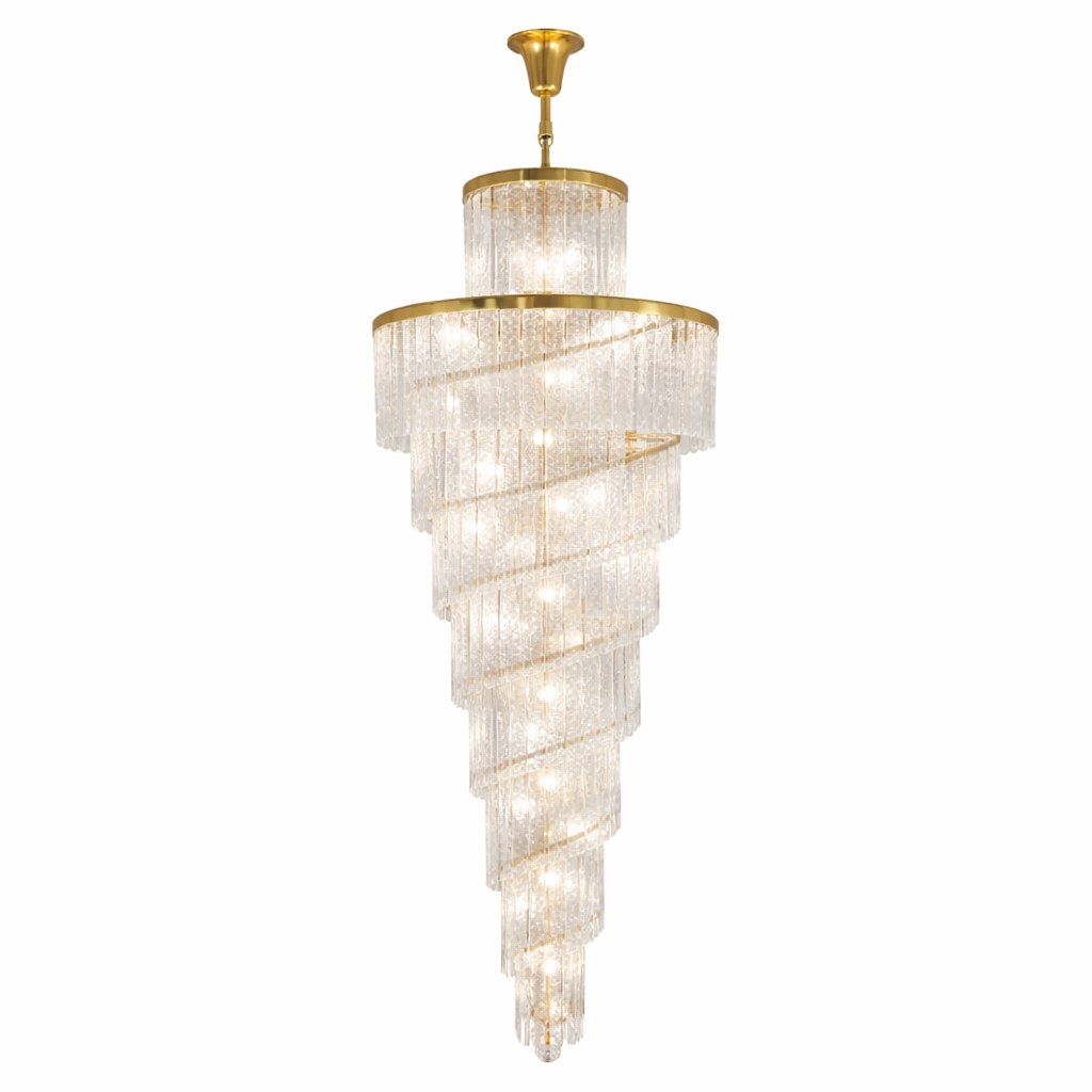Dunleavy Spiral Staircase Chandelier