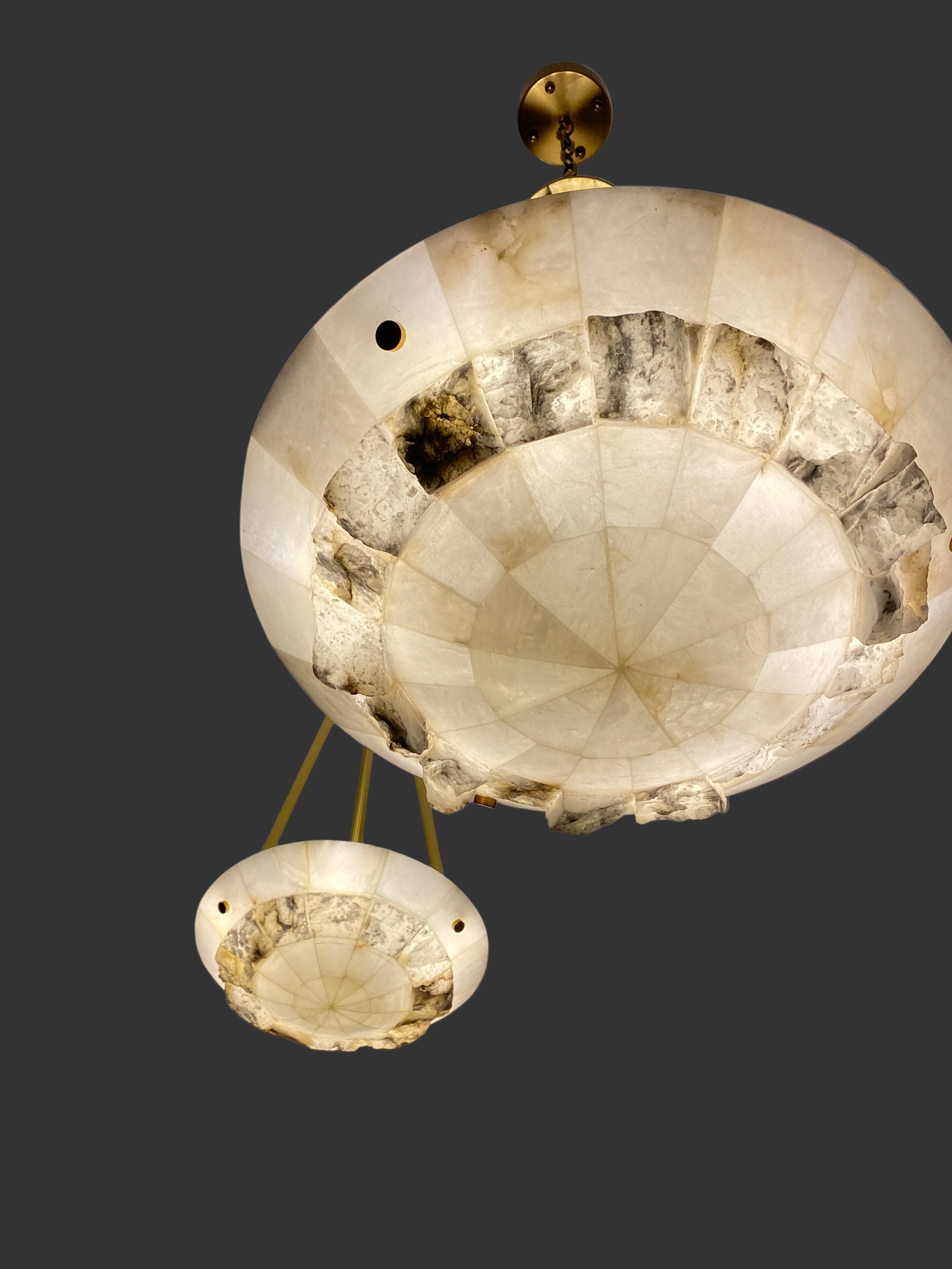 Valleria Marble Circular Chandelier
