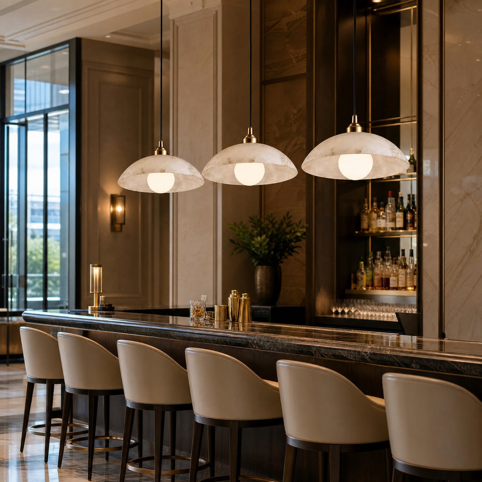 Alessia Marble Pendant Light