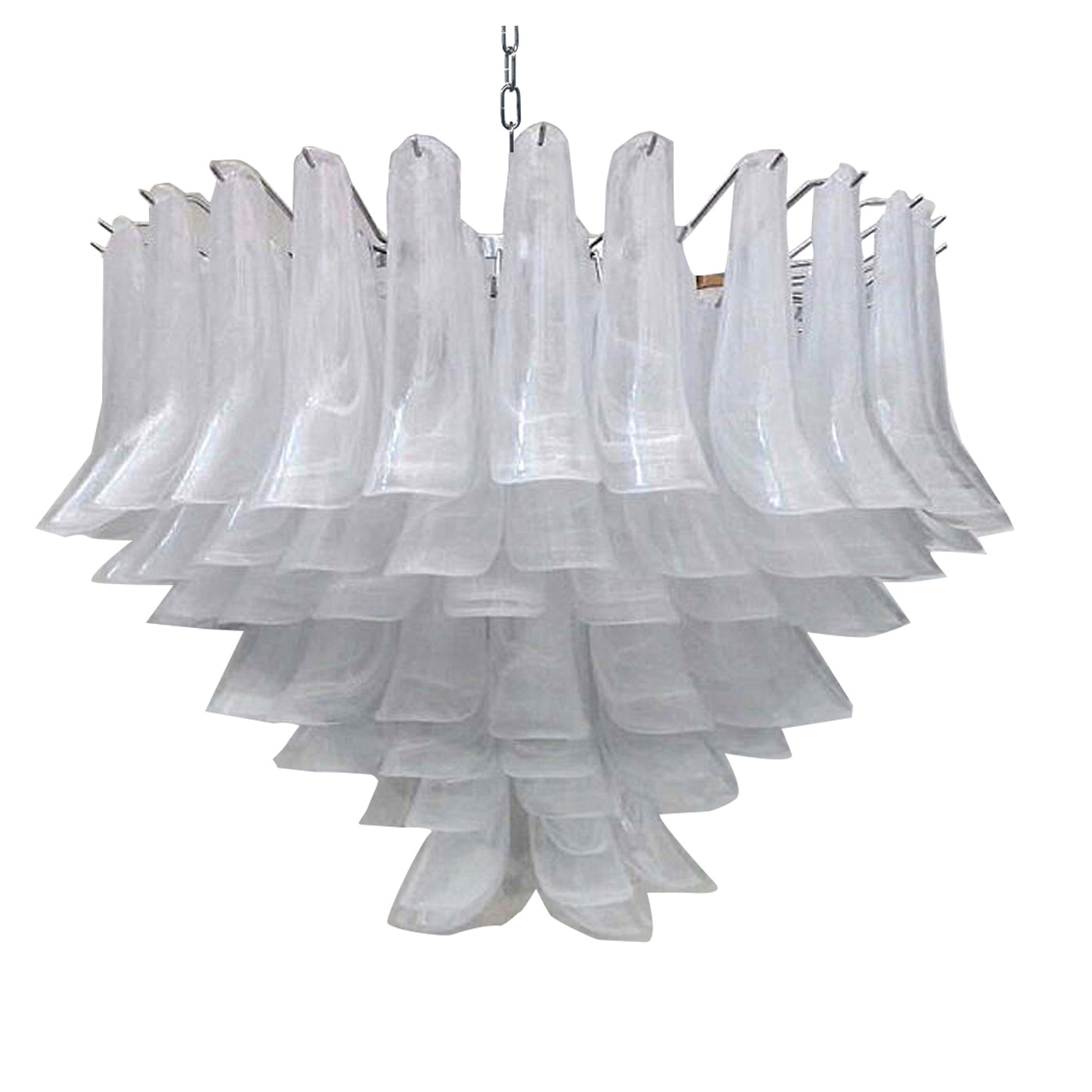 VORELLI Modena Selle Murano Glass Staircase Chandelier - Selle Murano Glass image 2