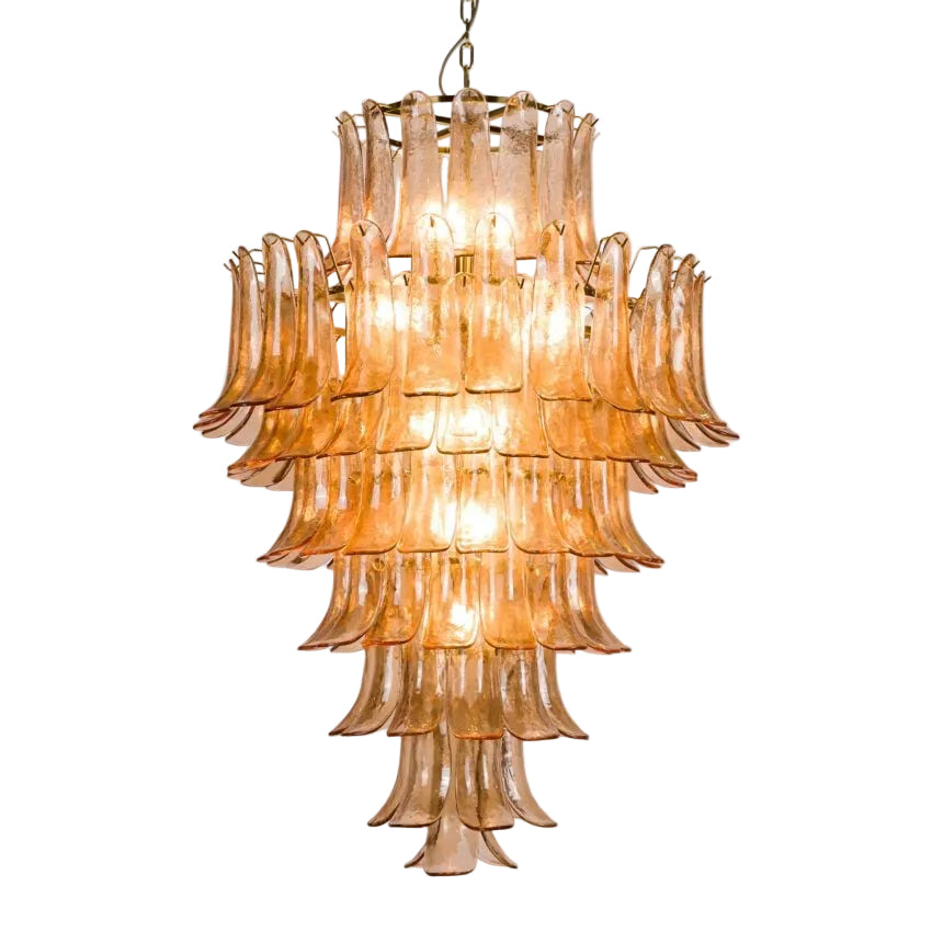 Amber Petalino Chandelier – 2 Sizes