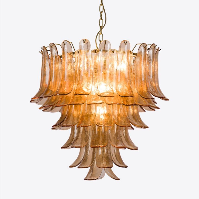 Amber Petalino Chandelier – 2 Sizes