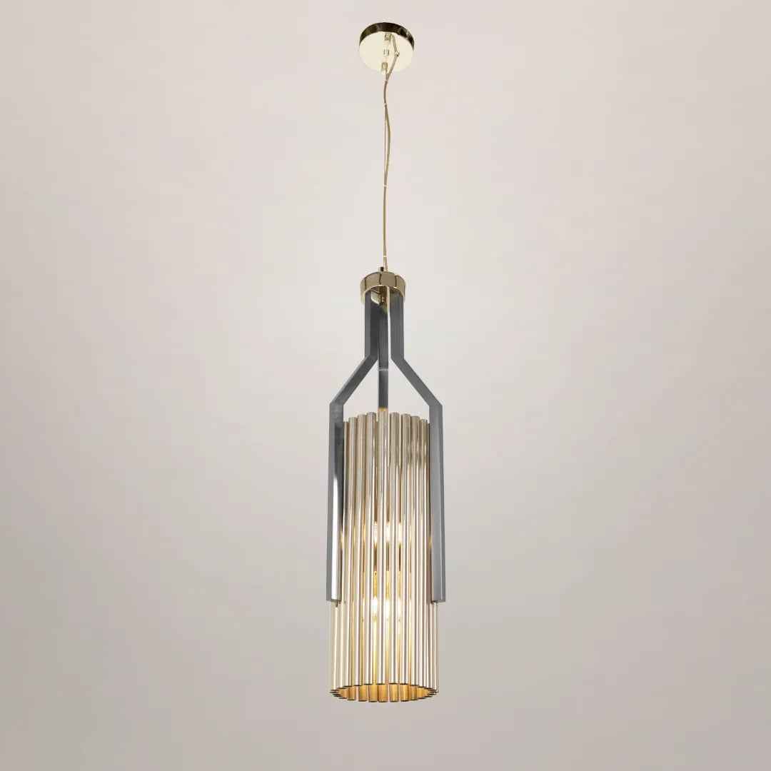 Close-up detail of VORELLI® Avany Luxury Pendant Light showing luxury finish and craftsmanship