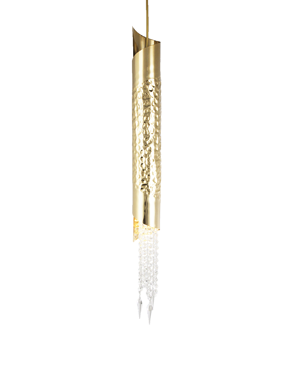 VORELLI® Avolto Luxury Pendant Light styled within a refined luxury interior