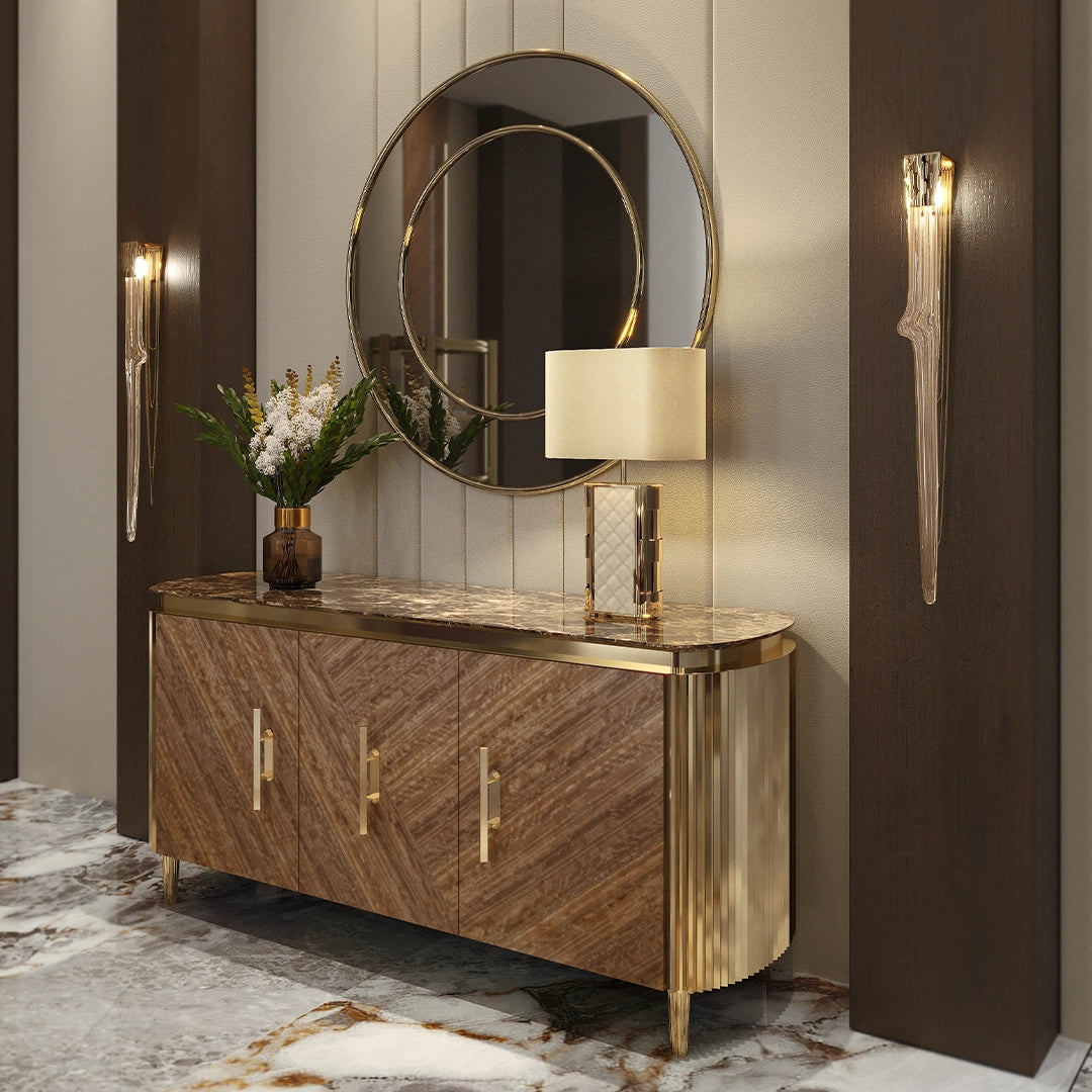 VORELLI® Centurion Luxury Table Lamp styled within a refined luxury interior