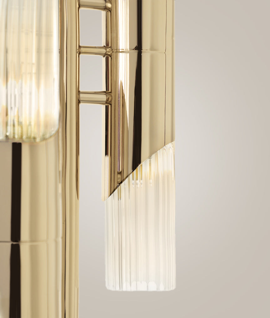 VORELLI® Byron Luxury Floor Lamp styled within a refined luxury interior
