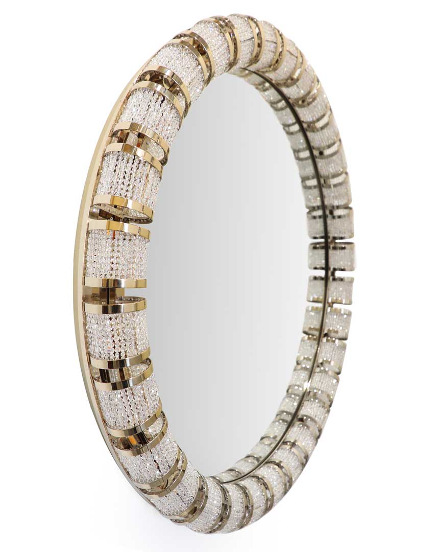 VORELLI® Leviev Luxury Mirror styled within a refined luxury interior