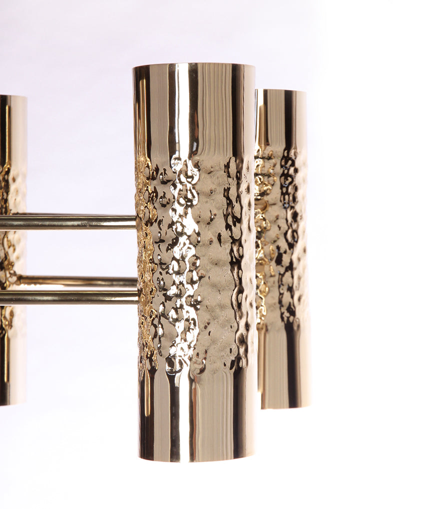 VORELLI® Madison Luxury Circular Chandelier styled within a refined luxury interior