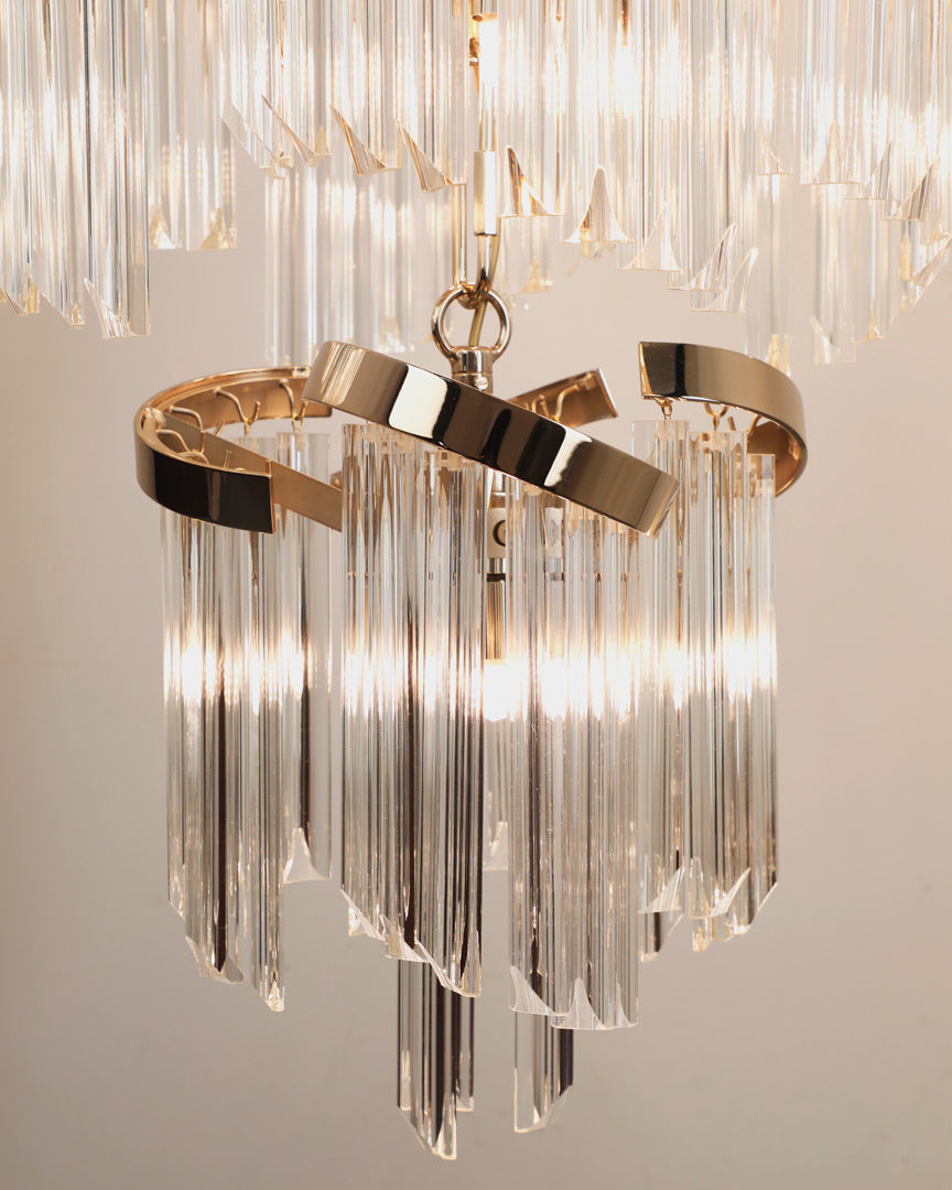 Twist Staircase Chandelier staircase chandelier detail view 5
