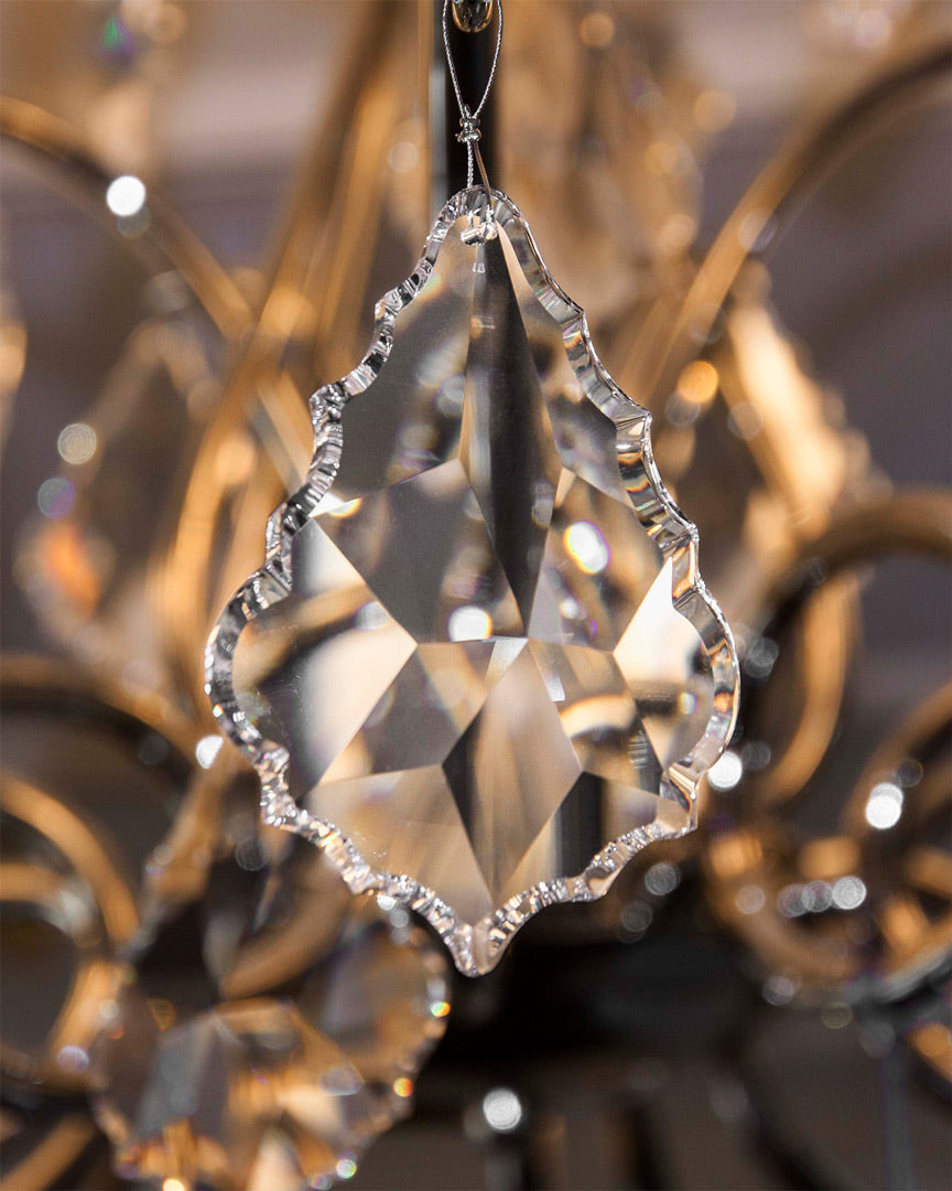 VORELLI® Vienna Luxury Circular Chandelier styled within a refined luxury interior