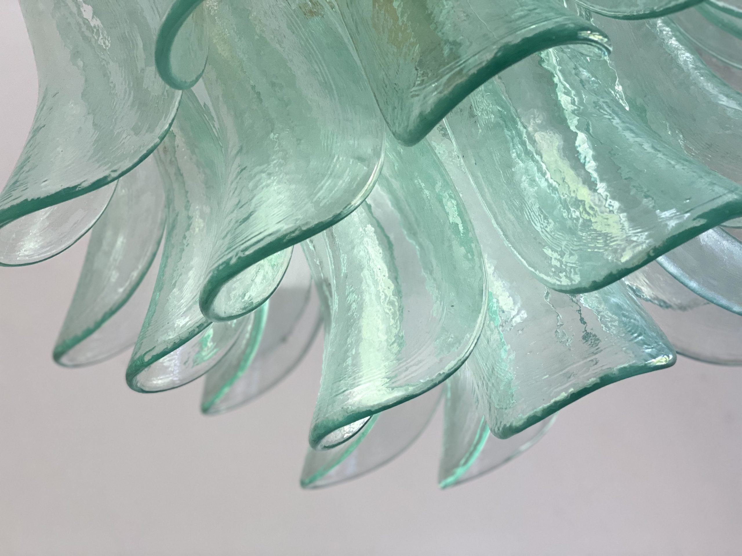 VORELLI Lecce Selle Murano Glass Circular Chandelier - Selle Murano Glass image 7