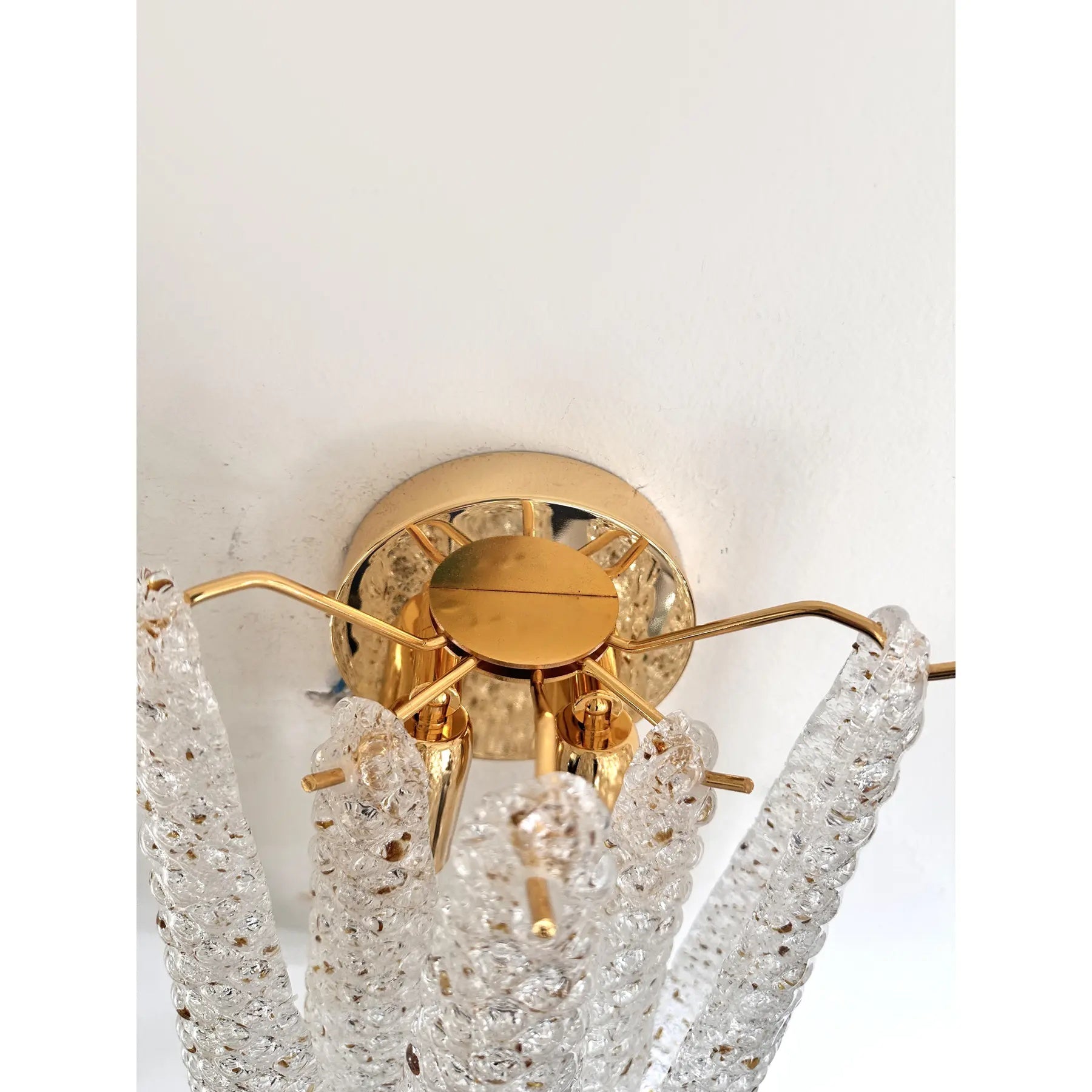 VORELLI Prato Conchiglie Murano Shell Glass Wall Light - Conchiglie Murano Shell Glass image 7